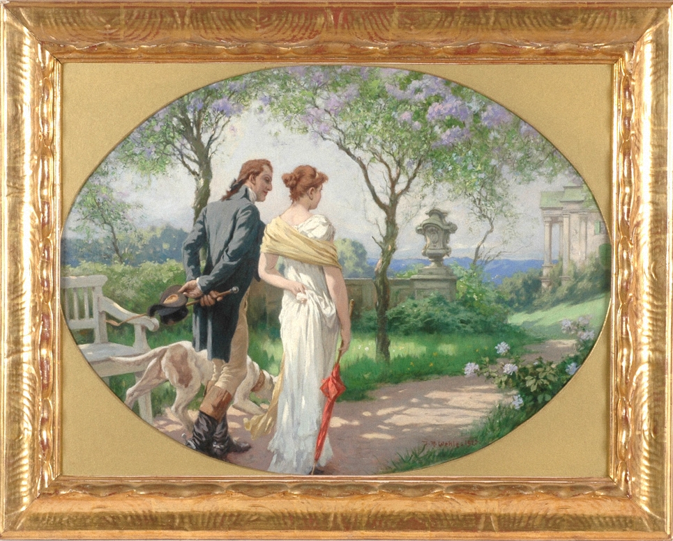 Walk In The Park by Johannes Raphael Wehle, 1923